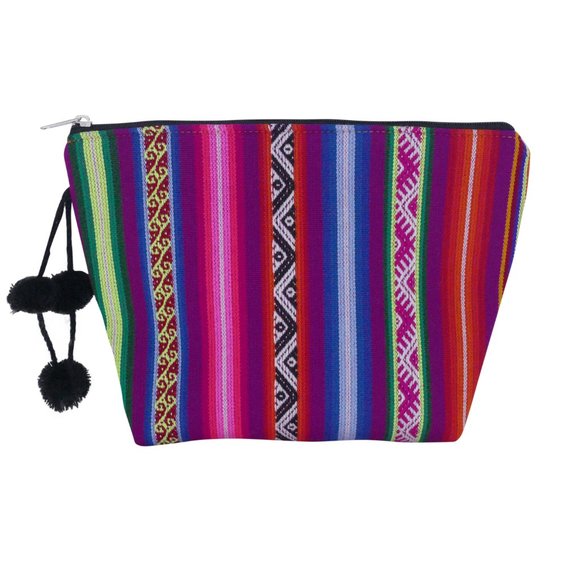 Handmade Peruvian large pouch - Picture 1 of 3